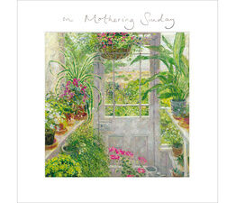 Mothers Day Card - Conservatory