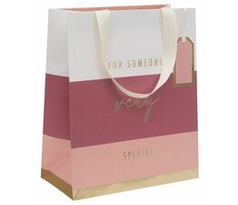 Glick - Large Gift Bag - Blooming Special Stripes
