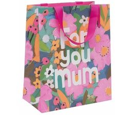 Glick - Large Gift Bag - Floral For You Mum