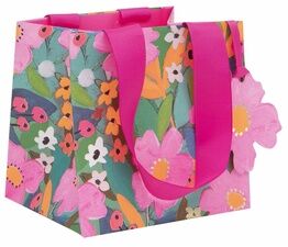 Glick - Small Short Gift Bag - Floral For You Mum