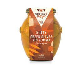 Cottage Delight - Nutty Greek Olives With Almonds 350g
