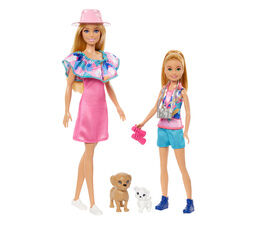 Barbie Stacie & Barbie To the Rescue Dolls (Pack of 2)