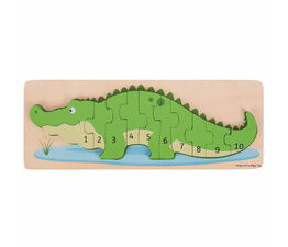 Bigjigs - Crocodile Number Puzzle
