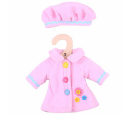 Bigjigs - Pink Hat and Coat - Small