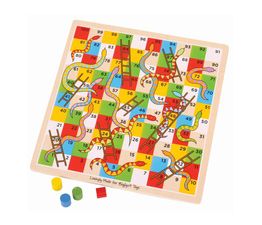 Bigjigs - Traditional Snakes and Ladders