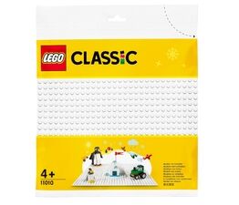 LEGO Classic - White Baseplate -11010