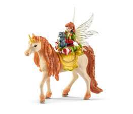 Schleich - Fairy Marween With Glitter Unicorn