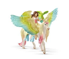Schleich - Fairy Surah With Glitter Pegasus