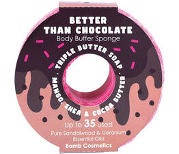 Bomb Cosmetics - Better Than Chocolate Donut Body Buffer Sponge