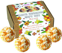Bomb Cosmetics - Marigold Bath Creamer Gift Set