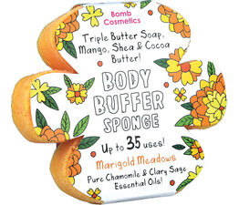 Bomb Cosmetics - Marigold Meadows Body Buffer Shower Sponge Soap