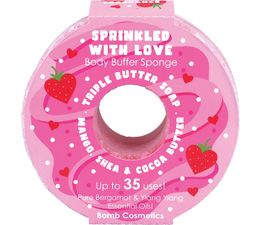 Bomb Cosmetics - Sprinkled with Love Donut Body Buffer Sponge