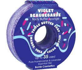 Bomb Cosmetics - Violet Beauregarde Donut Body Buffer Sponge