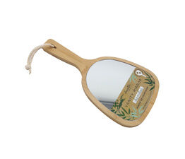 Danielle - Handheld Mirror with Bamboo Handle