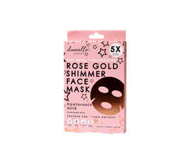 Danielle Rose Gold Shimmer Face Mask