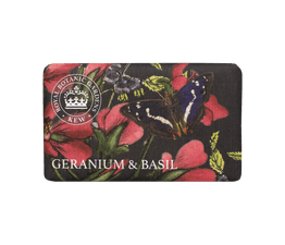 English Soap Company - Kew Gardens Geranium &amp; Basil Luxury Soap 240g