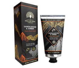 English Soap Company - Radient Sandalwood &amp; Amber Hand Cream 75ml