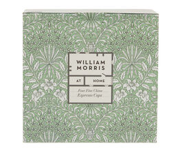 William Morris at Home - Useful & Beautiful Four Assorted Fine China Espresso Cups
