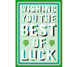 Wishing You the Best Of Luck