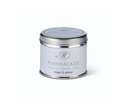 Marmalade of London - Sage & Elemi - Medium Tin Candle