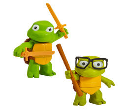 Teenage Mutant Ninja Turtle - Movie Figure Toddler Leonardo & Donatello