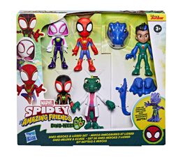 Marvel Spidey and His Amazing Friends - Dino-Webs Dino Heroes &amp; Lizard Set