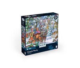 House of Puzzles - Coach Party 1000 Piece Jigsaw Puzzle