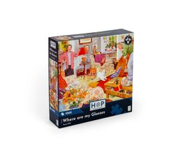 House of Puzzles - Where Are My Glasses 1000 Piece Jigsaw Puzzle