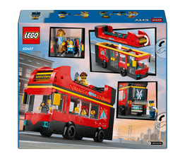 LEGO City Great Vehicles - Red Double-Decker Sightseeing Bus
