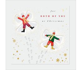 Christmas Card - Snow Angels