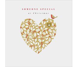 Christmas Card - Heart Of Holly