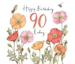 Age 90th Poppies