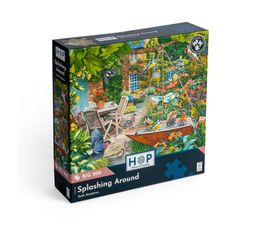 House of Puzzles - Steaming Along 4 x 500 Piece Jigsaw Puzzle