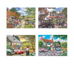 House of Puzzles - Tales From The Tavern 4 x 500 Piece Jigsaw Puzzle