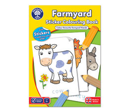 Orchard Toys - Farmyard Sticker Colouring Book - CB10