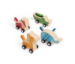 Bigjigs - Animal Pull Backs Assortment