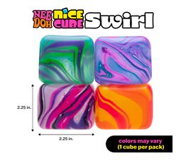 Bigjigs - Nice Cube Swirl Needoh Assortment
