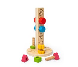 Bigjigs - Nuts &amp; Bolts Tower