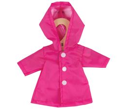 Bigjigs - Pink Raincoat 28cm