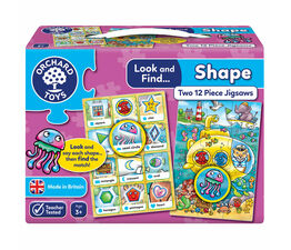 Orchard Toys - Look & Find Shape Learning Puzzle - 332