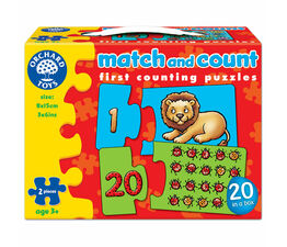 Match and Count Educational Puzzle Game Orchard Toys 