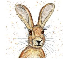 Hare Blank Card
