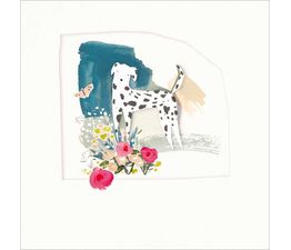 Spotty Dog And Butterfly