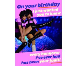 Two Women On Disco Ball