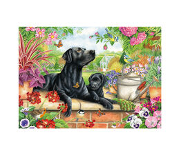 Otter House - Jigsaw Black Labrador & Pup - 1000 Piece - 75824