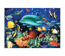 Otter House - Jigsaw Coral Reef 1000 Piece - 74222