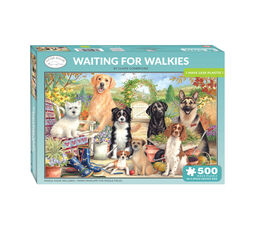 Otter House - Waiting for Walkies - 500 Piece Jigsaw - 74827