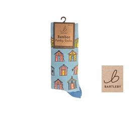 Funky Bamboo Socks - Beach Huts