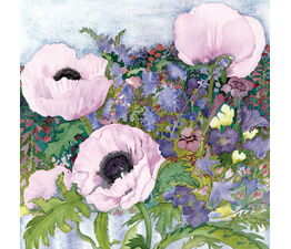 Pale Lilac Poppies