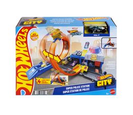Hot Wheels - City Super Police Station Playset